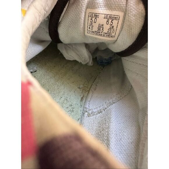 Vans Unisex Old Skool Rainbow Checkerboard Sneaker Shoes Size Womens 6.5 Mens 5 - Picture 8 of 8